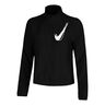 Swoosh Laufjacke Damen-Schwarz