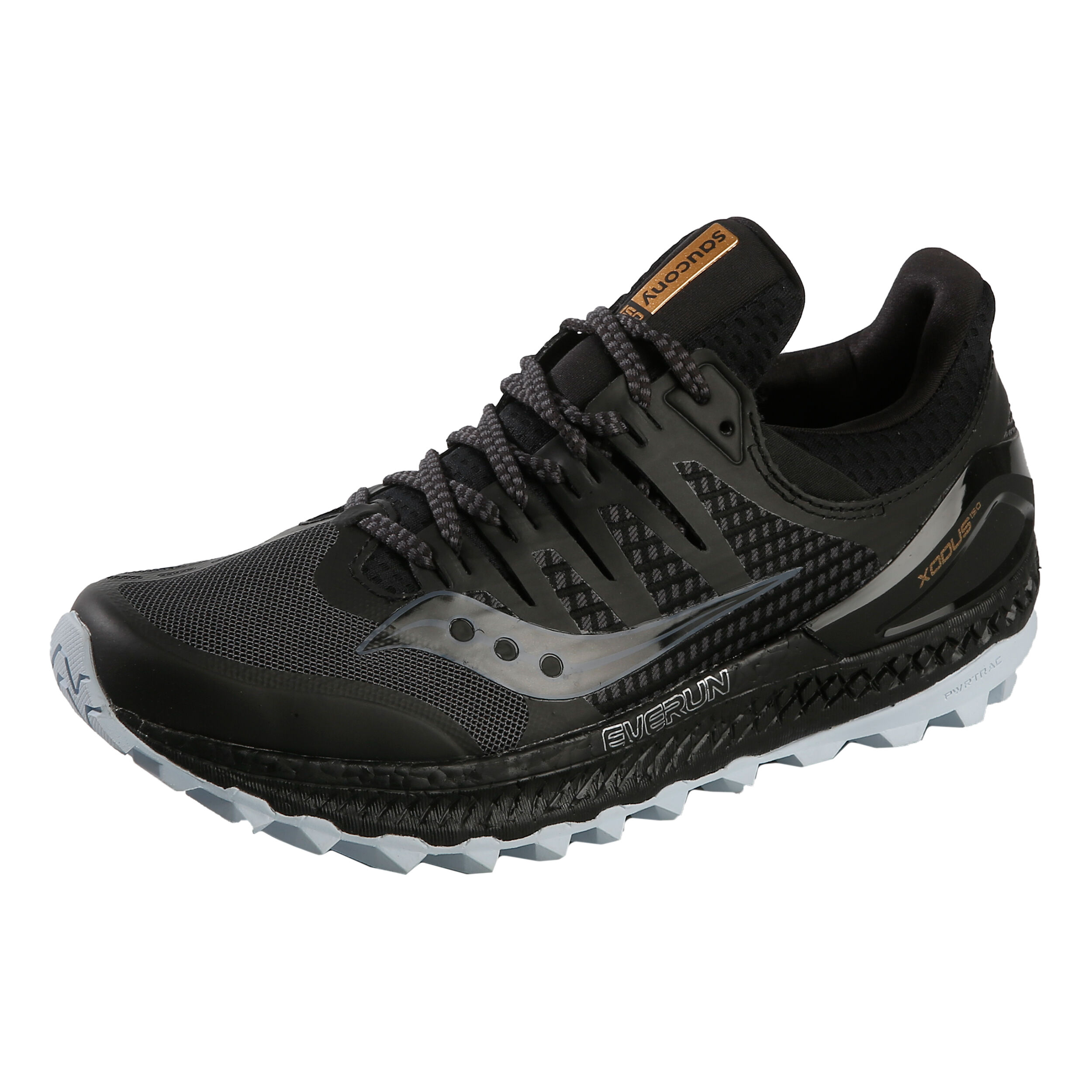 Saucony Xodus Iso 3 Trailschuh Damen Schwarz Dunkelgrau online kaufen Running Point DE