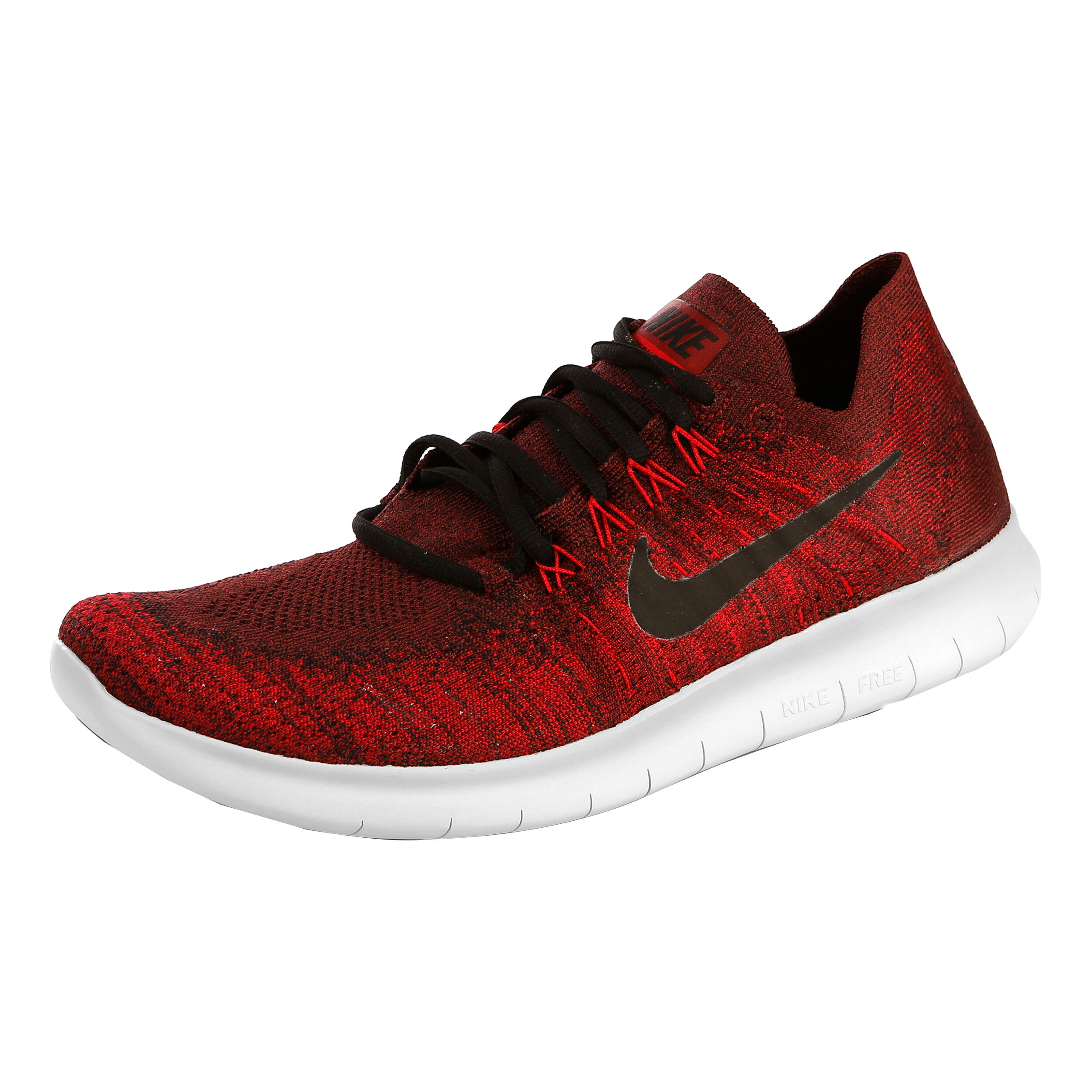 Nike Free Run Flyknit 2017 Natural Running Schuh Herren Dunkelrot Dunkelgrau online kaufen Running Point DE