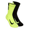 Multiplier Crew Sportsocken-Neongelb,Schwarz