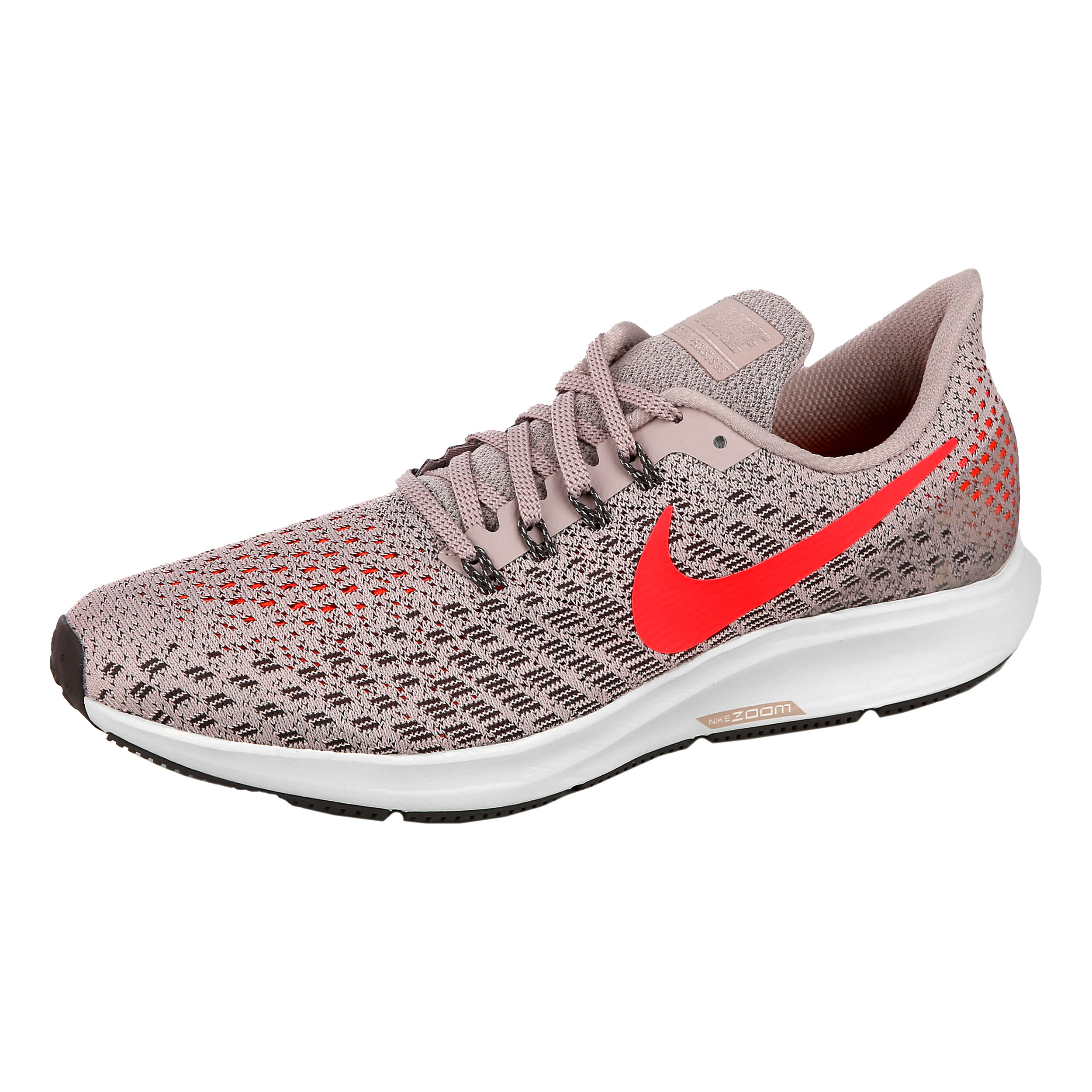 Air Zoom Pegasus 35 Neutralschuh Damen Hellgrau Orange