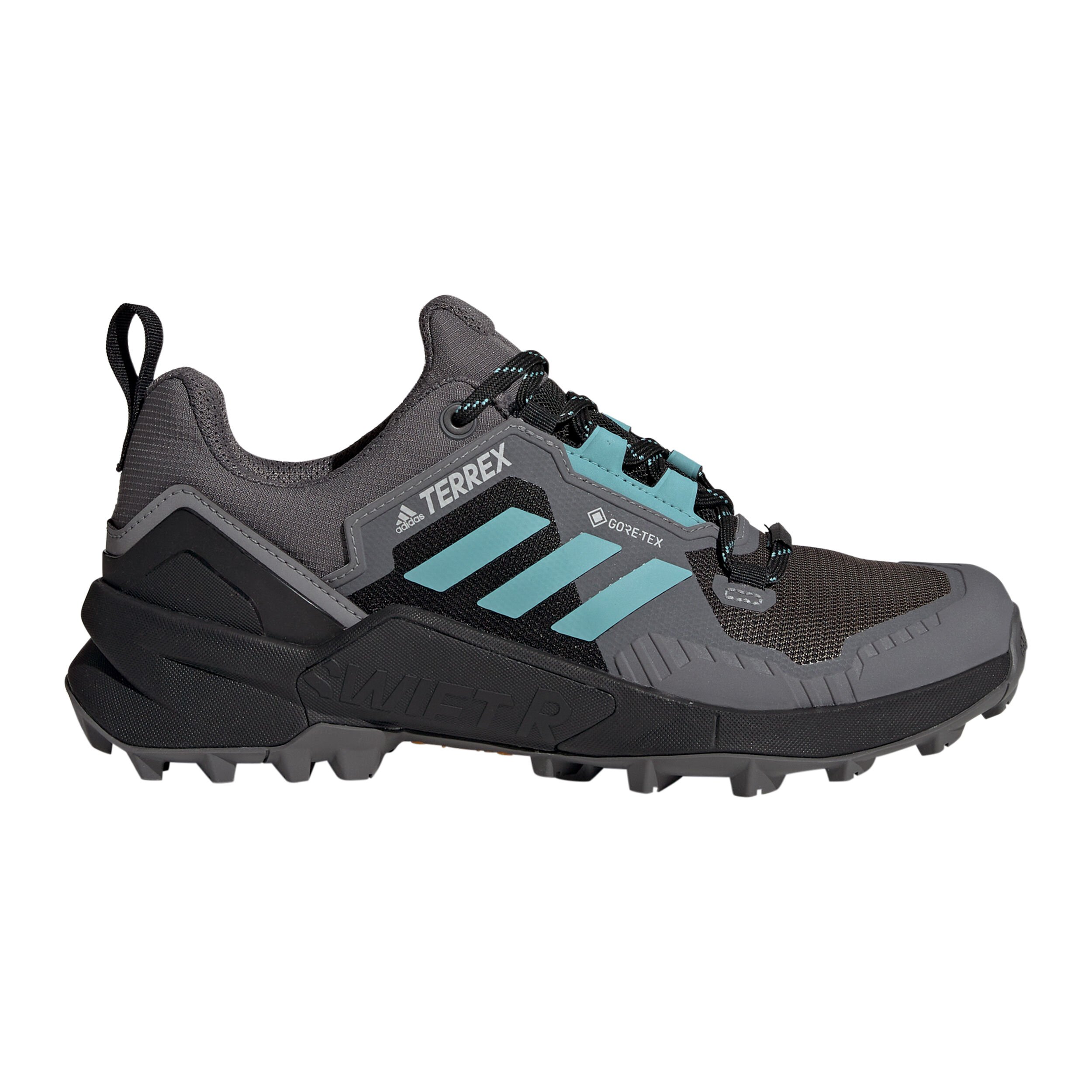 Terrex Swift R3 GTX Trailschuh Damen Anthrazit Turkis