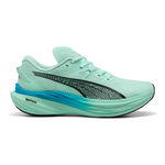 Puma Laufschuhe Puma Deviate Nitro 3 Neutralschuh Herren-Mint,Blau