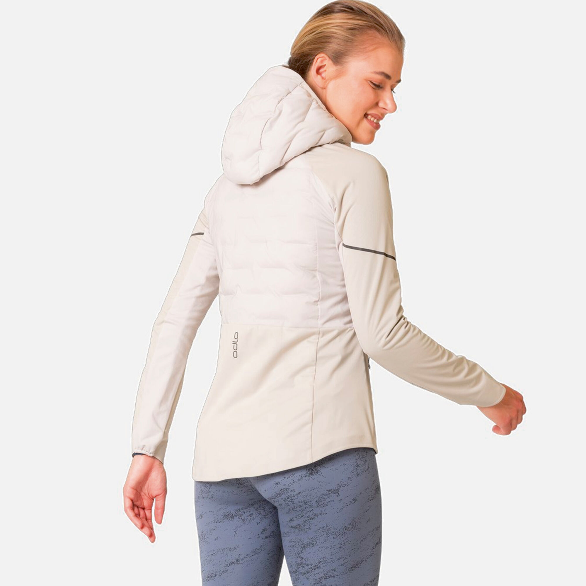 Odlo Zeroweight Insulator Laufjacke Damen Hellgrau online kaufen