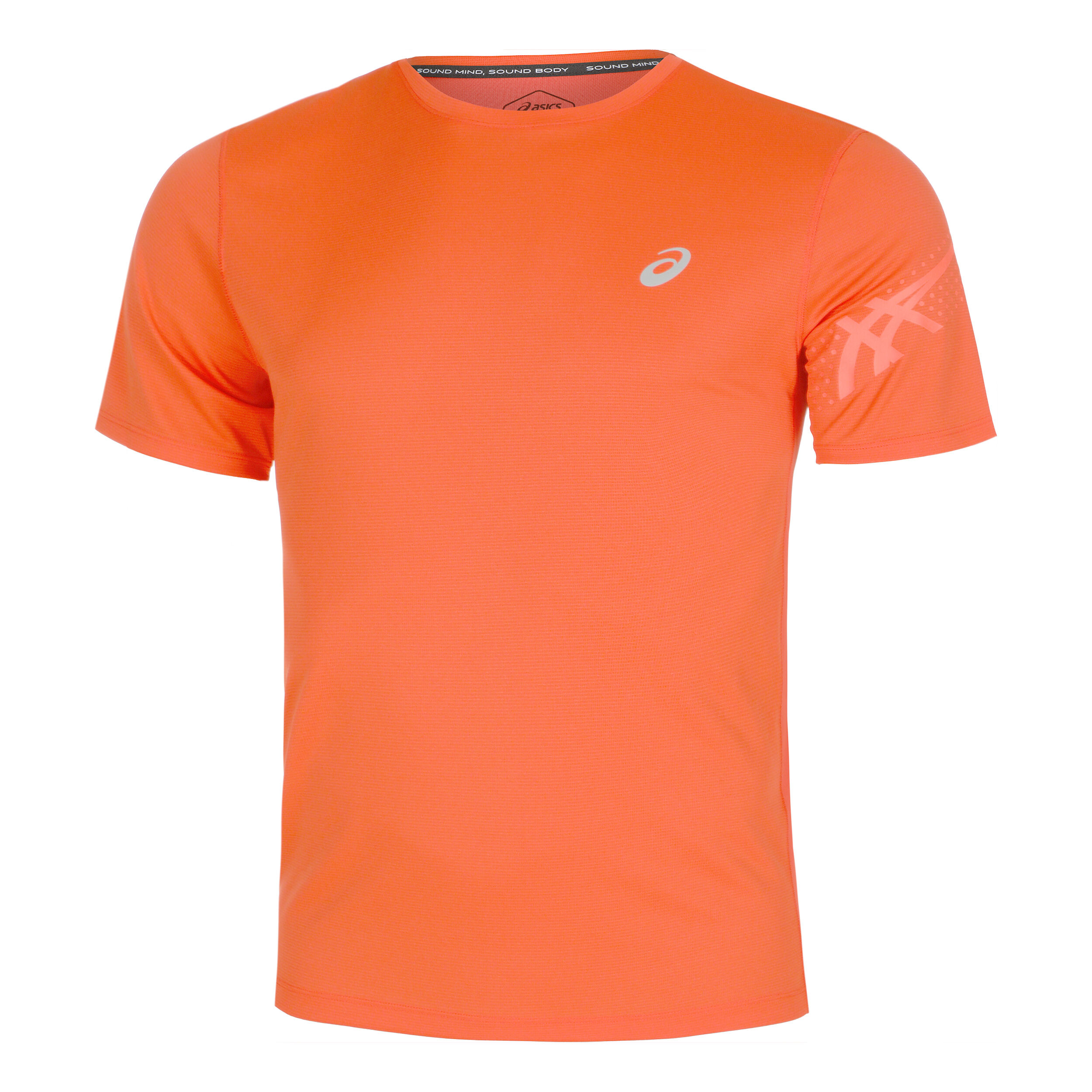 Icon Laufshirt Herren Rot Orange