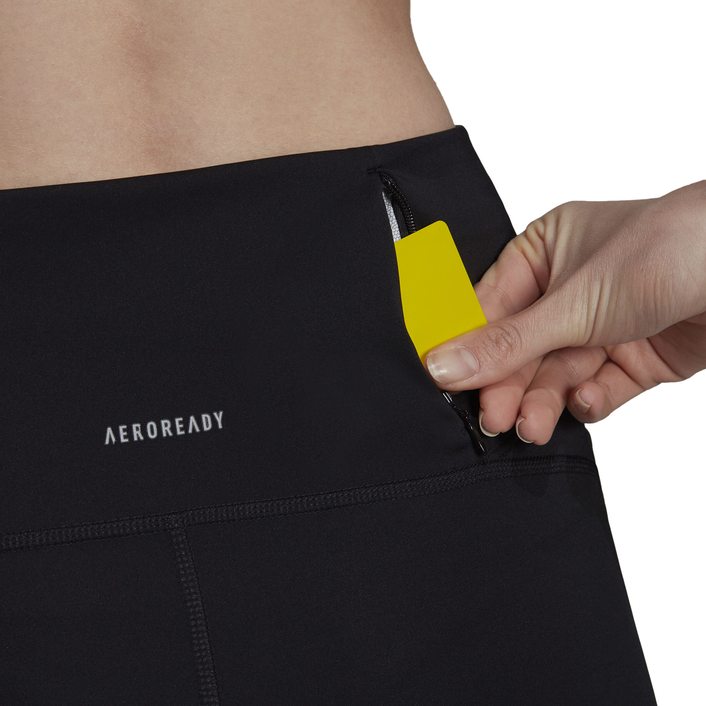 Own The Run 3 4 Lauftight Damen Schwarz