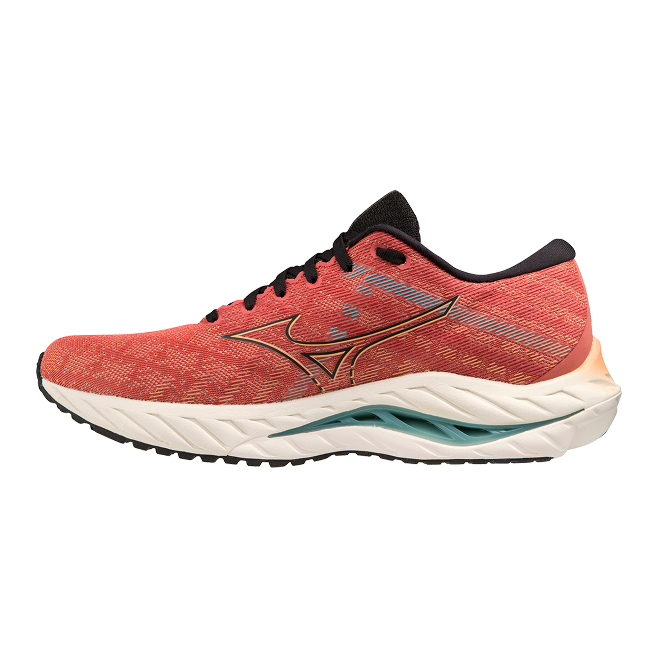 Mizuno Wave Inspire 19 Stabilitatsschuh Herren Rot Orange online kaufen Running Point DE