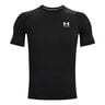 Heatgear Armour Comp T-Shirt Herren-Schwarz,Wei&szlig;