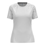 Odlo Bekleidung Odlo Essential Print Crew Neck Laufshirt Damen-Weiß