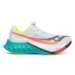 Saucony Laufschuhe Saucony Endorphin Pro 4 Wettkampfschuh Damen-Weiß,Mehrfarbig
